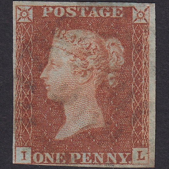 GB QV 1841 1d Red-brown (Plate 26) SG8-B1(1) IL FU nr 4M Light Cancel