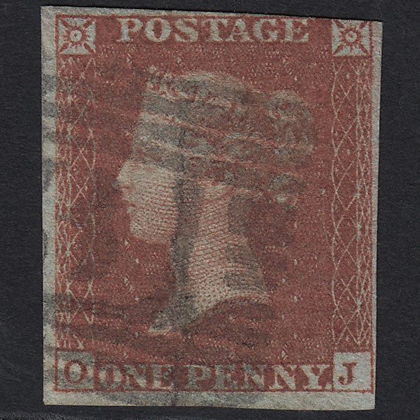 QV 1841 1d Red-brown (Plate 157) SG8-B2(1) OJ GU Edinburgh 131