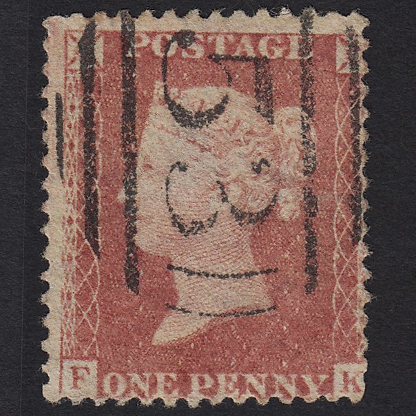 GB QV 1857 1d Rose-red (Plate 68) SG40-C10(1) FK GU Bath 53