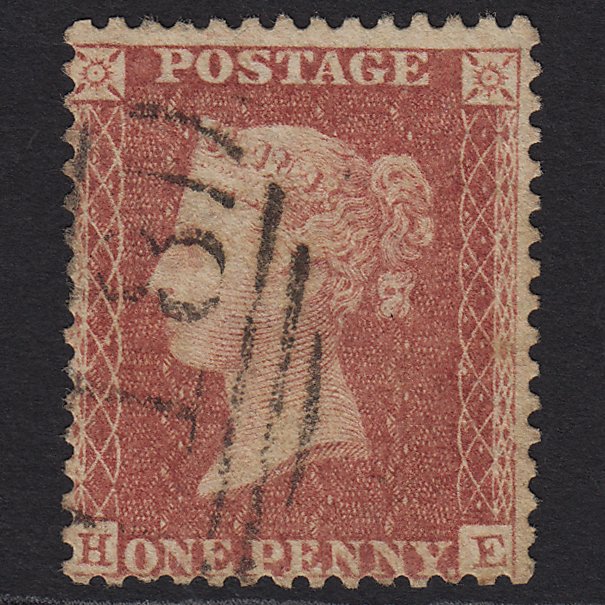 GB QV 1857 1d Rose-red (Plate 59) SG40-C10(1) HE GU