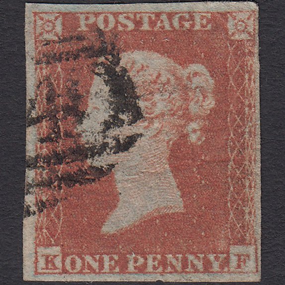 GB QV 1841 1d Red-brown (Plate 131) SG8-B2(1) KF GU