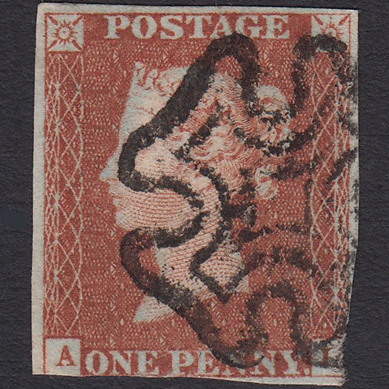 GB QV 1841 1d Red-brown (Plate 31) SG8-B1(1) AI GU Missing Imprimatur MX