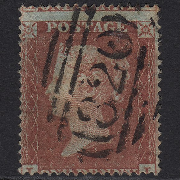 GB QV 1854 1d Red-brown SG17-C1(1) GU Tunbridge Wells 820