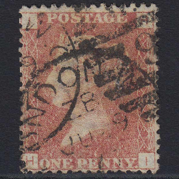 GB QV 1864 1d Rose-red (Plate 114) SG43-G1(1) HI GU