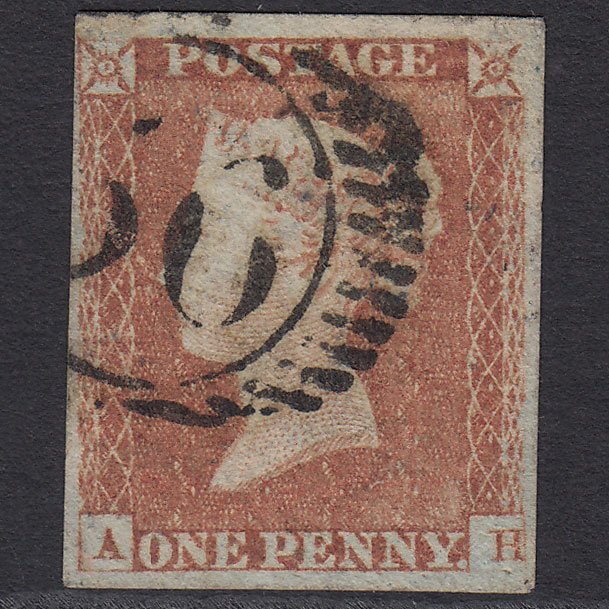 GB QV 1841 1d (Plate 81) SG8-B1(1) AH GU Missing Imprimatur 4M London D&S