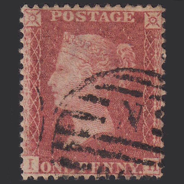 GB QV 1857 1d (Plate 66) SG40-C10(1) IH GU Missing Imprimatur Well Centred