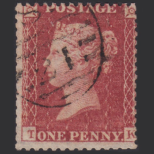 GB QV 1857 1d Rose-red (Plate 56) SG40-C10(1) TK GU London D&S S21