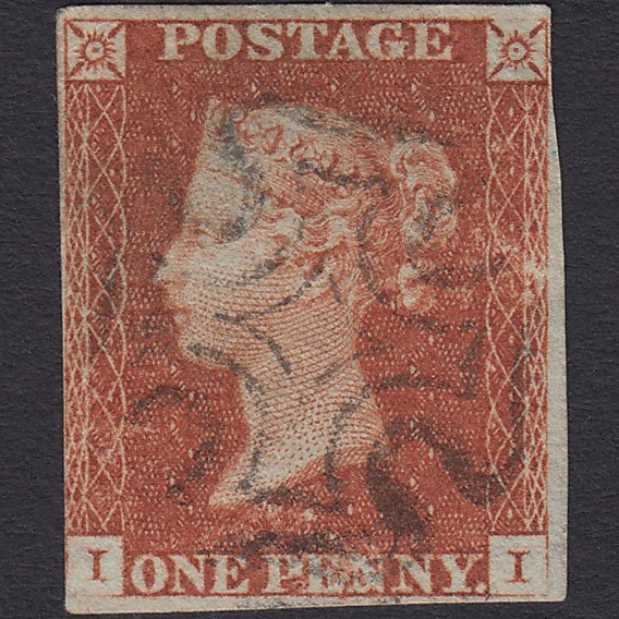 GB QV 1841 1d Red-brown (Plate 26) SG8-B1(1) II GU nr 4M Full MX Cancel