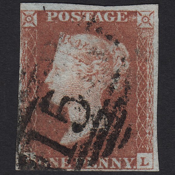 GB QV 1841 1d Red-brown (Plate 69) SG8-B1(1) GL GU Ireland 4M Imperf