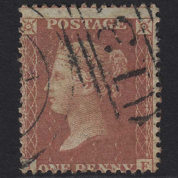 GB QV 1856 1d Red-brown SG29-C8(1) IF GU