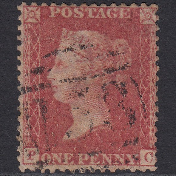 GB QV 1857 1d Rose-red (Plate 47) SG40-C10(1) PC GU