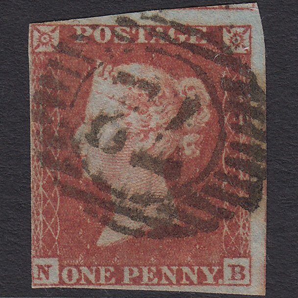 GB QV 1841 1d Red-brown (Plate 150) SG8-B2(1) NB FU nr 4M London D&S 72