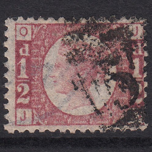 GB QV 1870 1/2d Rose-red (Plate 4) SG48-G4 JO FU