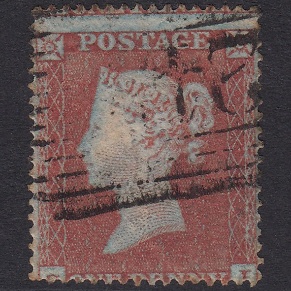 GB QV 1841 2d Blue SG14-E1(2) Ivory Head ?? GU Scotland Misperf