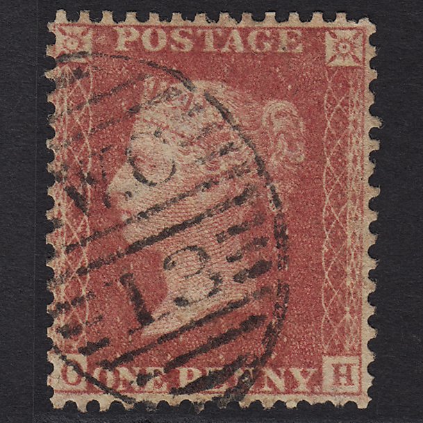 GB QV 1857 1d Rose-red (Plate 57) SG40-C10(1) OG GU London D&S WC13