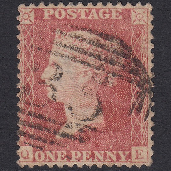 GB QV 1857 1d Rose-red (Plate 42) SG40-C10(1) QE GU Axminster 35