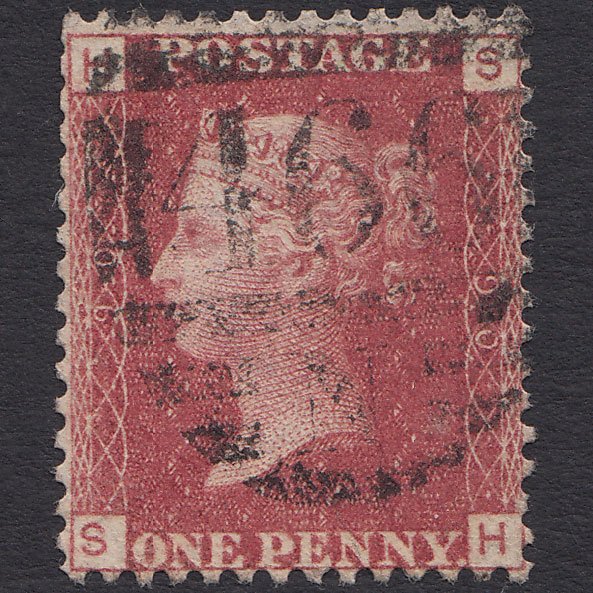 GB QV 1864 1d Lake-red (Plate 90) SG44-G1(2) SH GU Liverpool 466