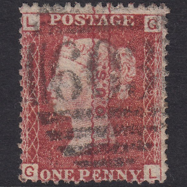 GB QV 1864 1d Plate 95 O. U. S. Overprint SGPP223 GL GU Oxford 603