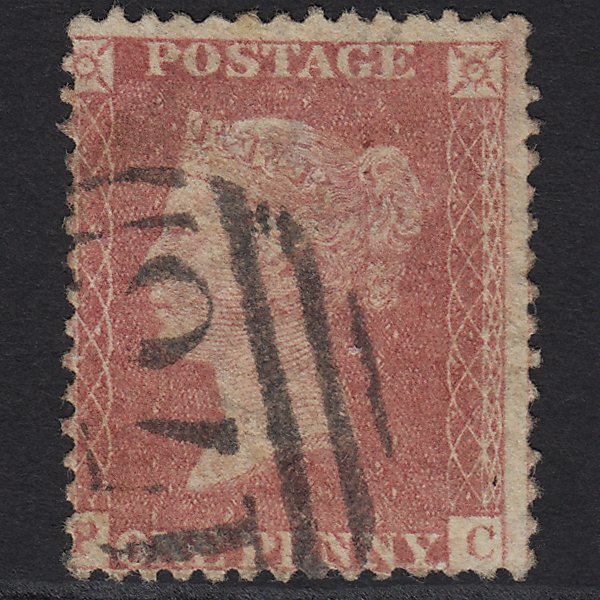 GB QV 1857 1d Rose-red (Plate 68) SG40-C10(1) PC GU