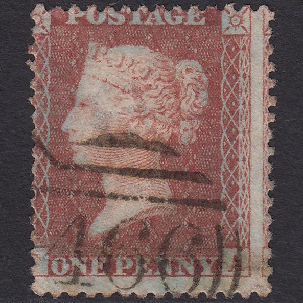 GB QV 1856 1d PUrple-brown (Plate 26) SGC8(8) FA GU Liverpool 466 Spoon