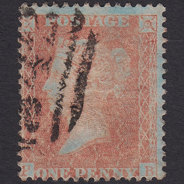 GB QV 1856 1d Brown-rose (Plate 42) SG32-C8(4) PB GU