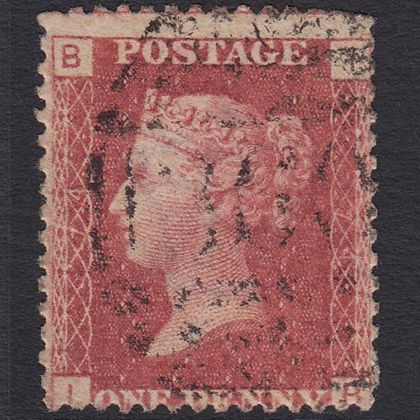 GB QV 1864 1d Rose-red (Plate 74) SG43-G1(1) IB GU