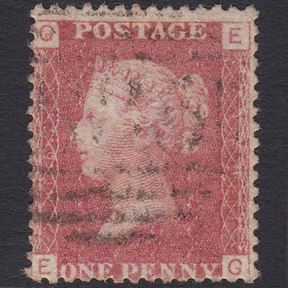 GB QV 1864 1d Rose-red (Plate 162) SG43-G1(1) EG GU Light Cancel