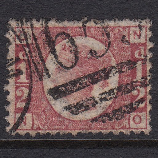 GB QV 1870 1/2d Rose-red (Plate 14) SG48-G4 NO GU Rotherham 655