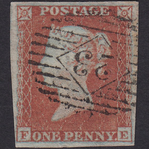GB QV 1841 1d (Plate 137) SG8-B2(1) FE FU 4 Good Margins London IS 23