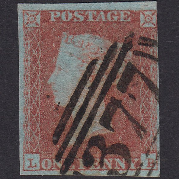 GB QV 1841 1d (Plate 111) SG8a-B1(2) LB FU nr 4M Ottery ST Mary 377