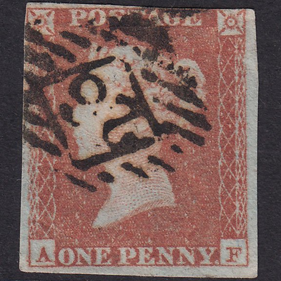 GB QV 1841 1d Pl 108 SG8-B1(1) AF GU Missing Imprimatur 3M London Is 26