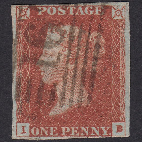 GB QV 1841 1d Red-Brown Plate 64 SG8-B1(1) IB GU 4 Margins Golspie 167