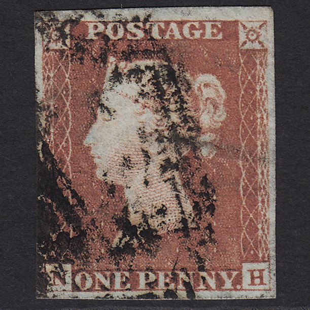 GB QV 1841 1d Red-brown (Plate 72) SG8-B1(1) NH GU 4M Imperf