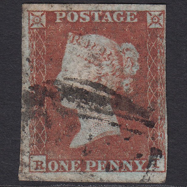 GB QV 1841 1d Red-brown (Plate 131) SG8-B2(1) RI GU 4 Margins