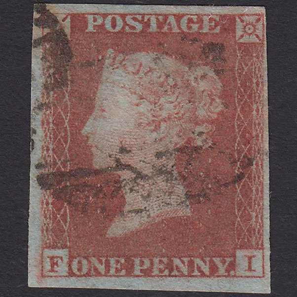 GB QV 1841 1d Red-brown (Plate 150) SG8-B2(1) FI GU 4 Margins