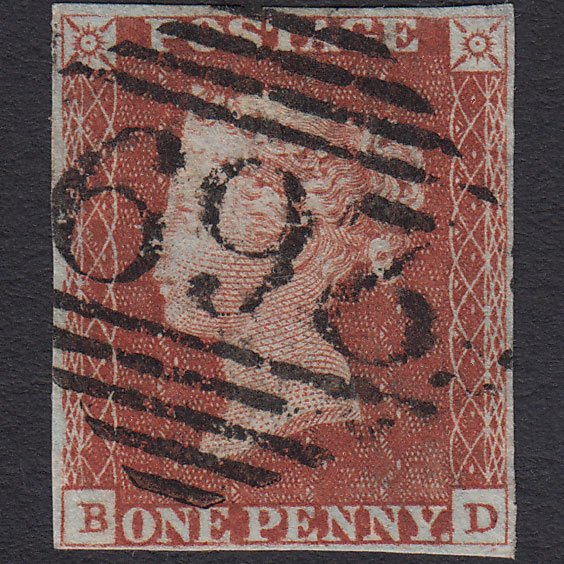 GB QV 1841 1d Red-brown (Plate 41) SG8-B1(1) BD FU Kilkenny 269