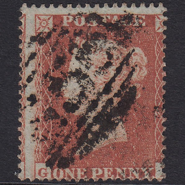 GB QV 1854 1d Red-Brown SG17-C1(1) G? FU