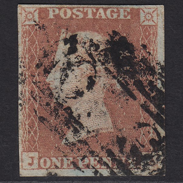 GB QV 1841 1d Red-brown (Plate 82) SG8-B1(1) JA GU 4M Imperf