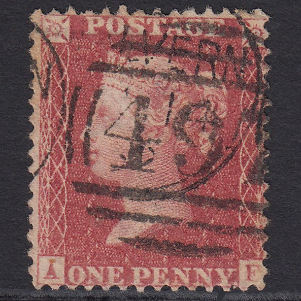 GB QV 1857 1d (Plate 56) SG40-C10(1) AF GU Missing Imprimatur Malvern 497
