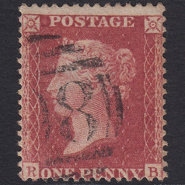 GB QV 1857 1d Rose-red (Plate 68) SG40-C10(1) RB FU