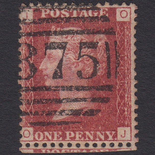 GB QV 1864 1d Lake-red (Plate 106) SG44-G1(2) OJ FU