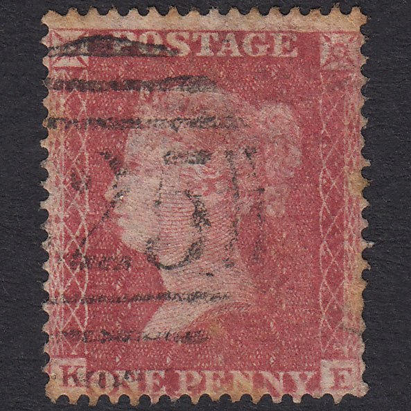 GB QV 1857 1d Rose-Red Plate 59 SG36-C11 KE PU