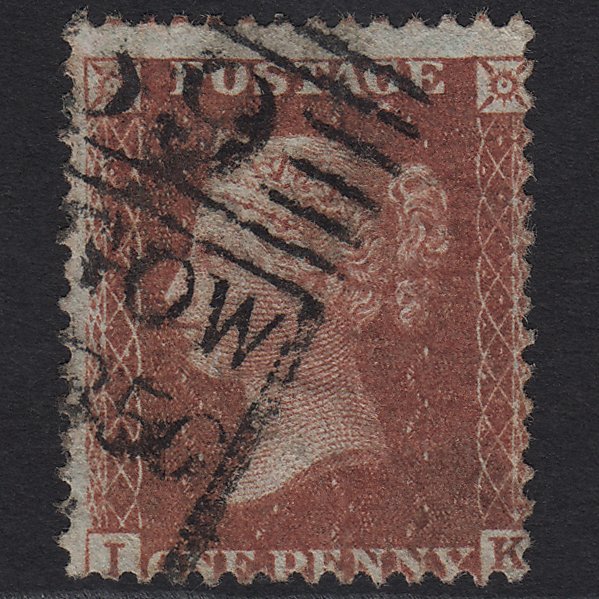 GB QV 1856 1d (Plate 34) SG29-C8(1) IK FU Missing Imprimatur Madeleine Smith 159