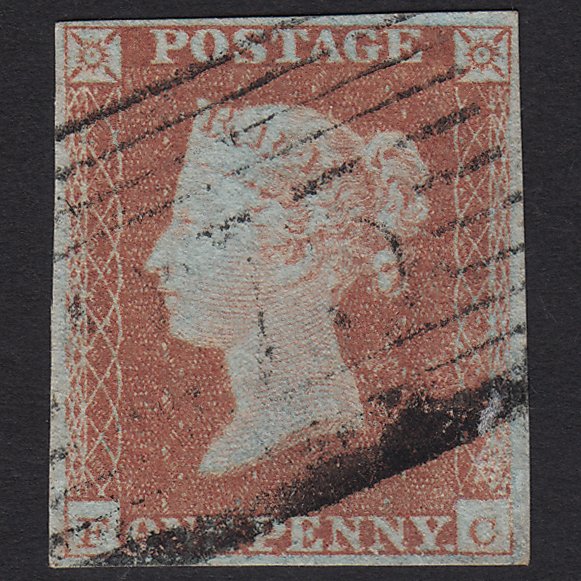 GB QV 1841 1d Red-brown (Plate 113) SG8-B1(1) FC FU Old Rain 275 4M