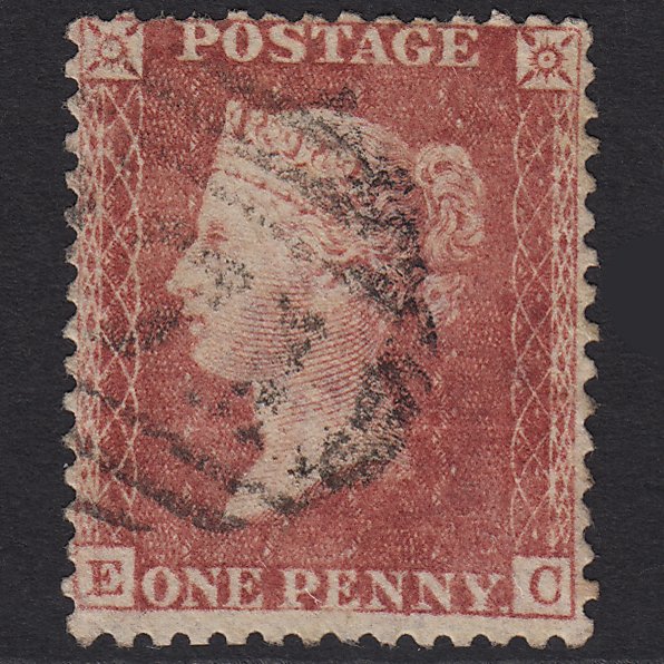 QV 1857 1d Rose-red (Plate 58) SG40-C10(1) EC GU