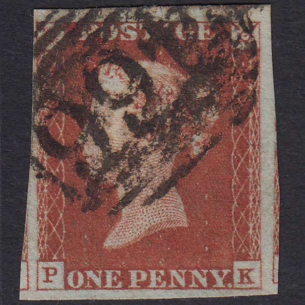 GB QV 1841 1d (Plate 51) SG10-B1(4) PK GU 4 Good to Huge Margins Liverpool 466