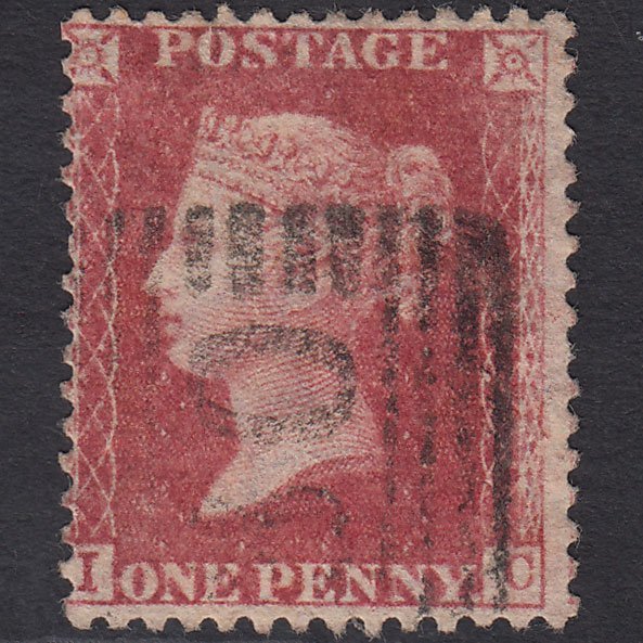 GB QV 1857 1d Rose-red (Plate 60) SG40-C10(1) IC FU Scotland