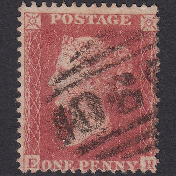 GB QV 1857 1d Rose-red (Plate 56) SG40-C10(1) EH GU