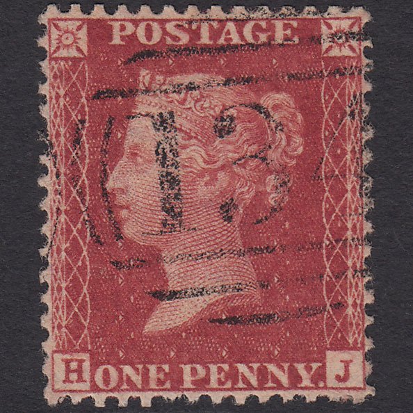 GB QV 1857 1d (Plate 36) SG41-C10(4) HJ VFU Bristol 134 Very Well Centred