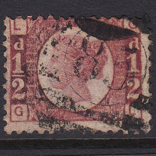 GB QV 1870 1/2d Rose-red (Plate 4) SG48-G4 GL GU London D&S 85